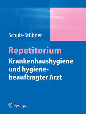cover image of Repetitorium Krankenhaushygiene und hygienebeauftragter Arzt
